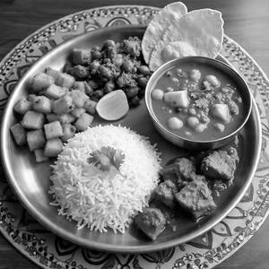 Regal mutton thali 