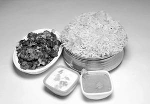 Prawn Biryani - Box (with Chicken Dum Rice)