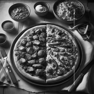 Chilli Chicken Pizza Combo