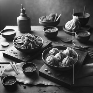 Schezwan veg momo 6pcs
