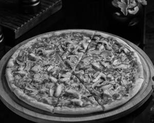 Mushroom pizza