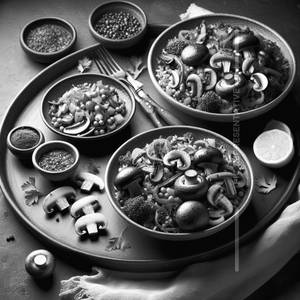 Mushroom Do Pyaza