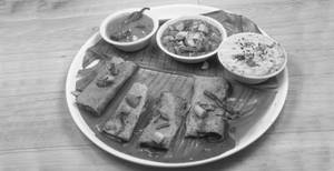 paneer schezwan masala dosa