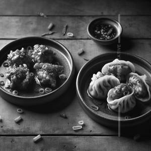 Schezwan chicken momo 6pcs