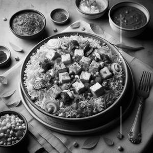 Paneer Hyderabadi Biryani                 