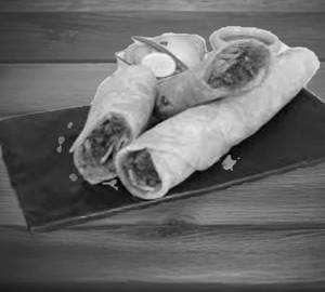 Veg Kabab Roll (2 Kabab, Paratha)