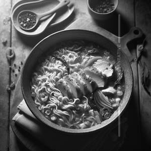 Chicken Hot And Sour Noodles Soup