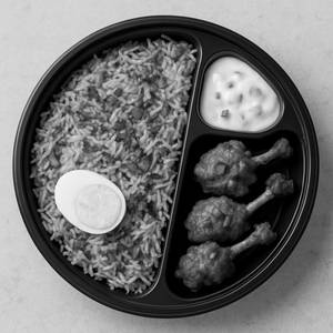 Chicken Briyani+chicken Lolipop3pc