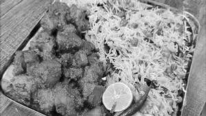 Veg Pulao With Chicken Butter Masala [2 Pieces]