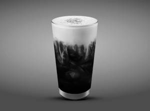 Iced Barreled Plum Americano