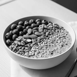 Blueberry Power Oats Bowl
