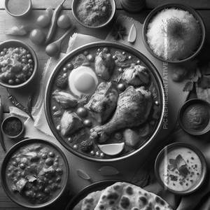 Chicken Bhujma