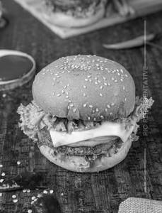 Chicken Cheese Burger