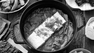 Kimchi jjigae soup chicken -rs