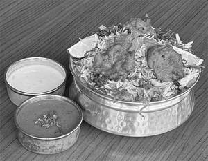 Murg Tikka Biryani [Bls]