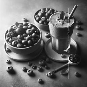 Blueberry shake