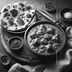 Chicken Butter Masala Naan Combo