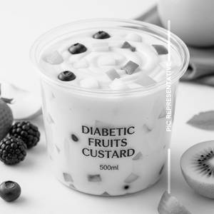 Diabetic Fruits custard (500Ml)