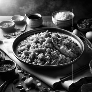 Schezwan fried rice