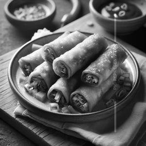 Veg Spring Roll [2 Pcs]