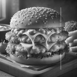 Chicken Burger WITH Cheese