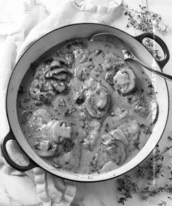 Chicken mushroom gravy