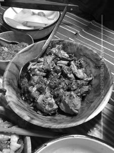 Smoked chicken chutney