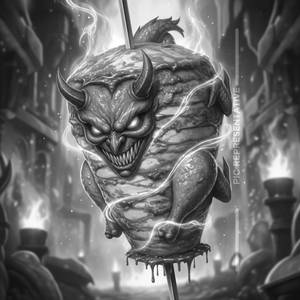 Devil Chicken Shawarma