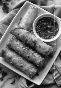 Tadka Spring Roll [2 Pcs]