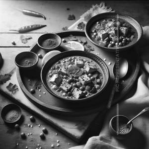 Paneer handi