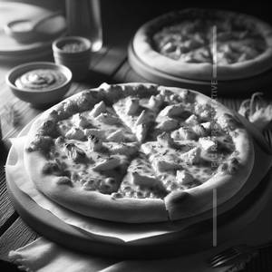 Cheesy chicken pizza [8 inches]