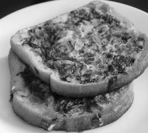 Multigrain Masala Egg Cheese French Toast