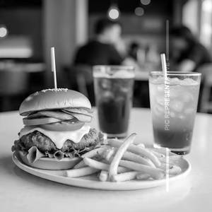 Combo Chicken Burger 