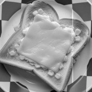 Corn cheese toast sandwich