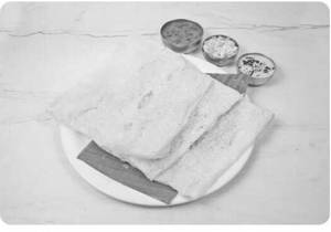 Neer Dosa With Jaggery