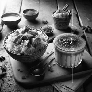 Murgh Biryani+Caramel Custard                             