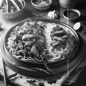 Chilli Chicken Noodle Combo