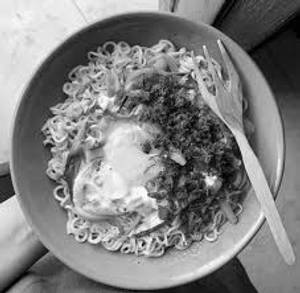 Naga style chow veg