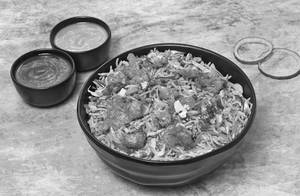 Fish tikka basa biryani
