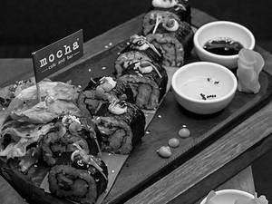 Chicken Katsu California Roll Sushi
