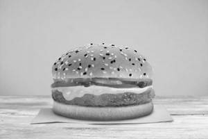 Aaloo tikki burger