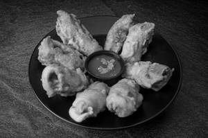 Chicken Wrapped Prawns