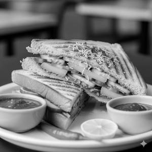 Chilli Paneer Sandwich