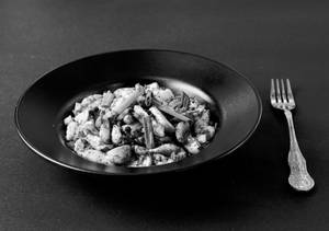Baby Corn Mushroom Pepper Salt