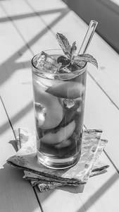 Peach Bubble Ice Tea