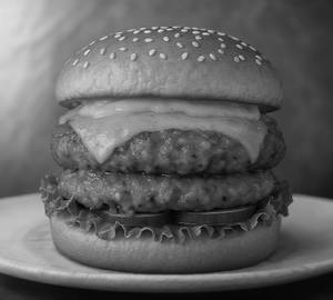 Chilli Garlic Cheese Burger