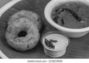 Medu wada 2pcs Sambar +chentney