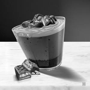 KFC X Snickers Choco Mousse Cake