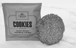 Giant Honey Oatmeal Cookie 1 Pcs 85 Gms