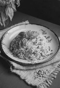 Basil Fried Rice Bow
